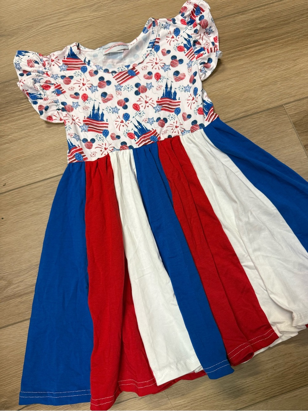Disney patriotic Fourth of July dress